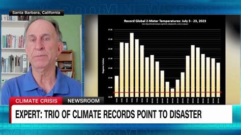 Climate researcher: 'We are witnessing the sixth great extinction'.
